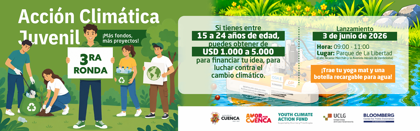 Acción Climática Juvenil 3ra Ronda