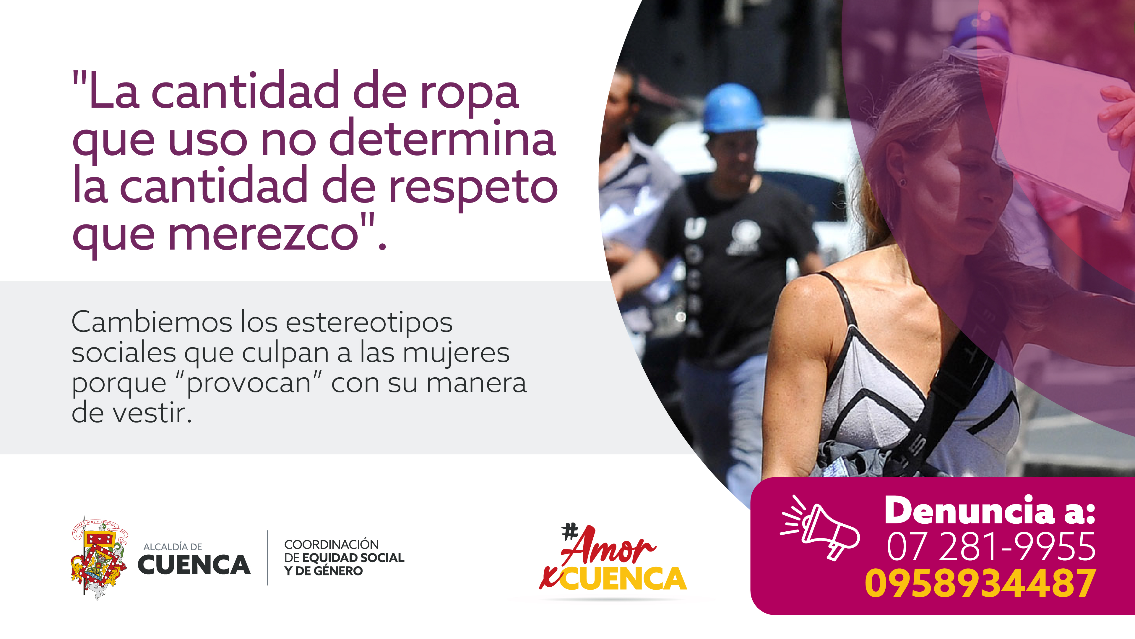 “La violencia no es sólo matar al otro. Hay violencia cuando uno emplea una palabra agresiva, cuando hace un gesto de desprecio a una persona, cuando obedece porque tiene miedo”