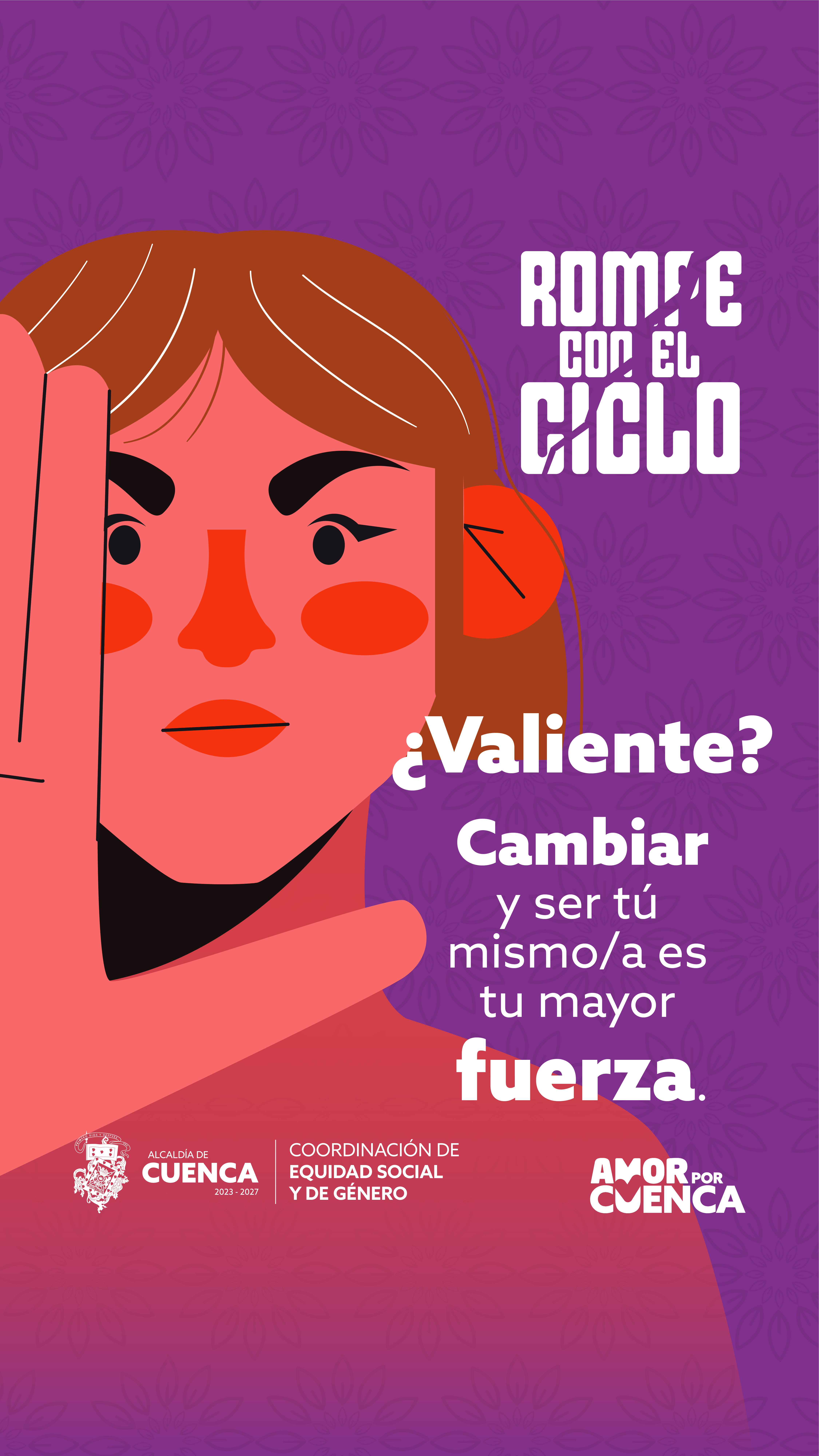 La lucha contra la violencia de género es responsabilidad de todas y todos. Al unirnos y alzar nuestras voces, podemos construir un mundo donde todas las mujeres y niñas puedan vivir libres de miedo y violencia.  #CuencaLuchaContraLaViolencia 💜 #AmorPorCuenca❤️💛