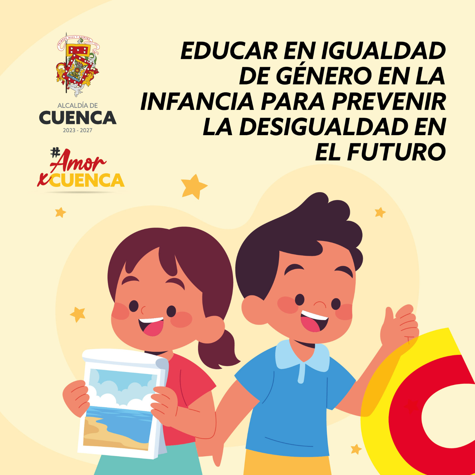 EDUCAR EN IGUALDAD DE GÉNERO EN LA INFANCIA PARA PREVENIR LA DESIGUALDAD EN EL FUTURO