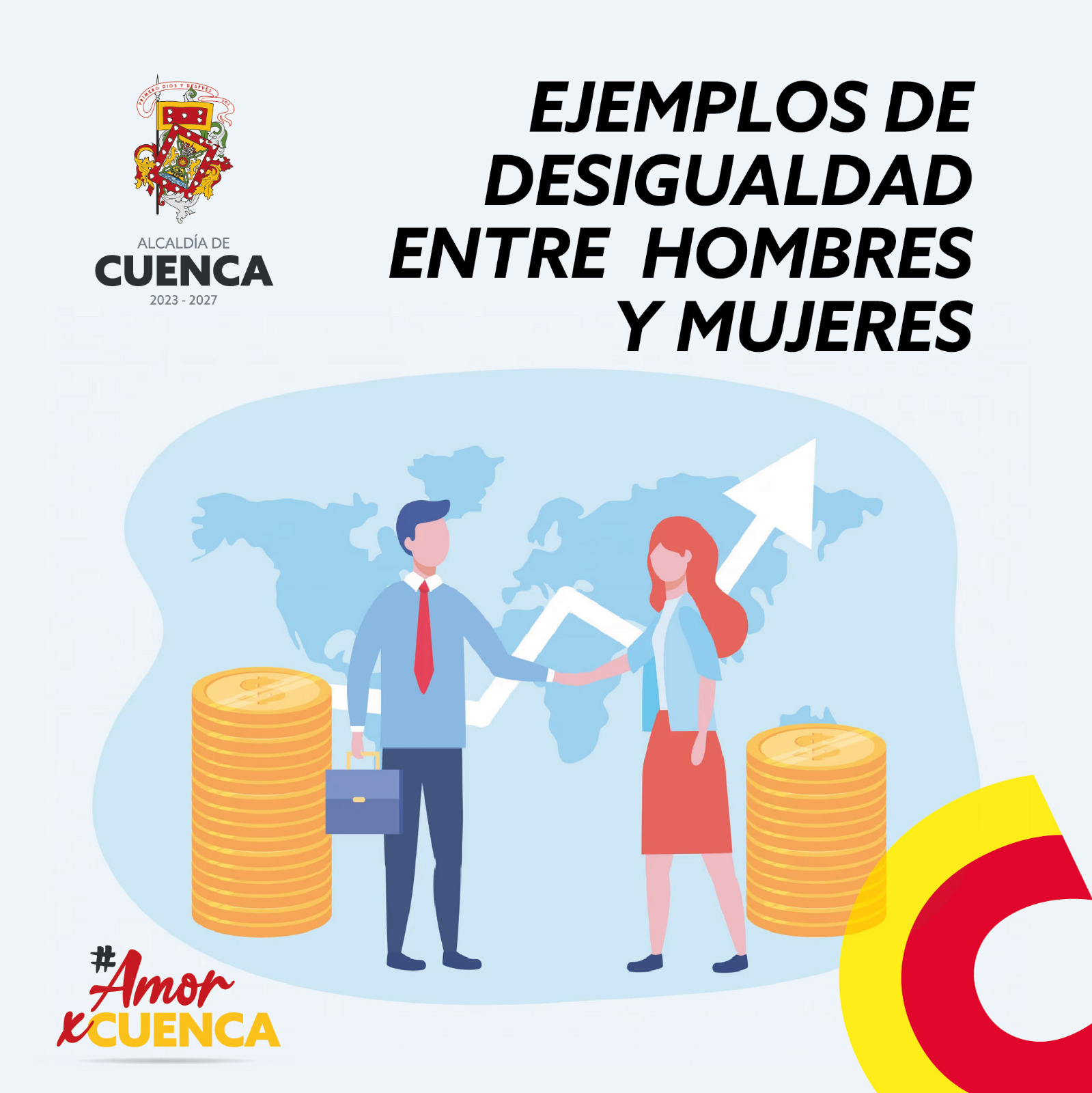 EJEMPLOS DE DESIGUALDAD ENTRE HOMBRES Y MUJERES