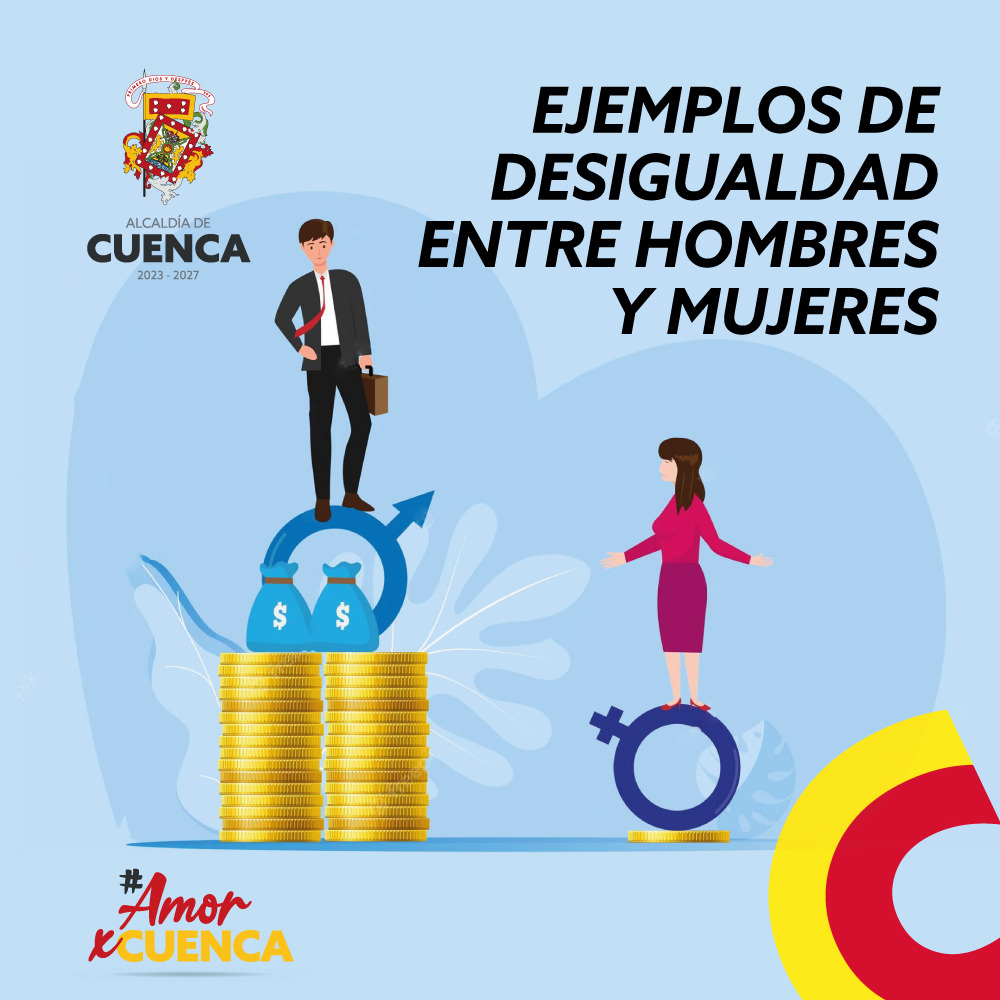 EJEMPLOS DE DESIGUALDAD ENTRE HOMBRES Y MUJERES