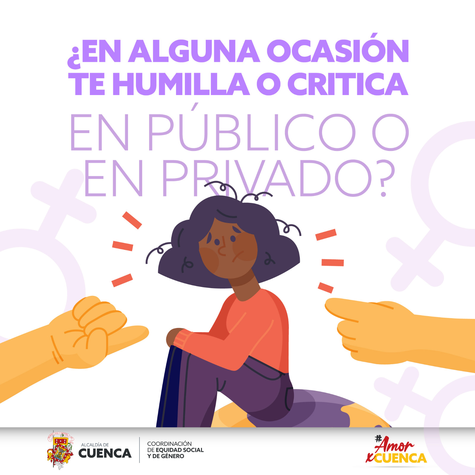 ¿EN ALGUNA OCASIÓN TE HUMILLA O CRITICA EN PÚBLICO O EN PRIVADO?