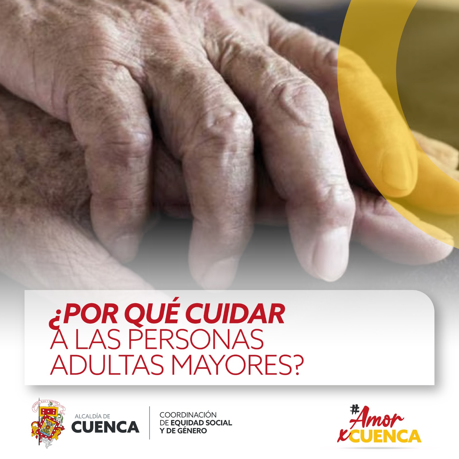 ¿POR QUÉ CUIDAR A LAS PERSONAS ADULTAS MAYORES?