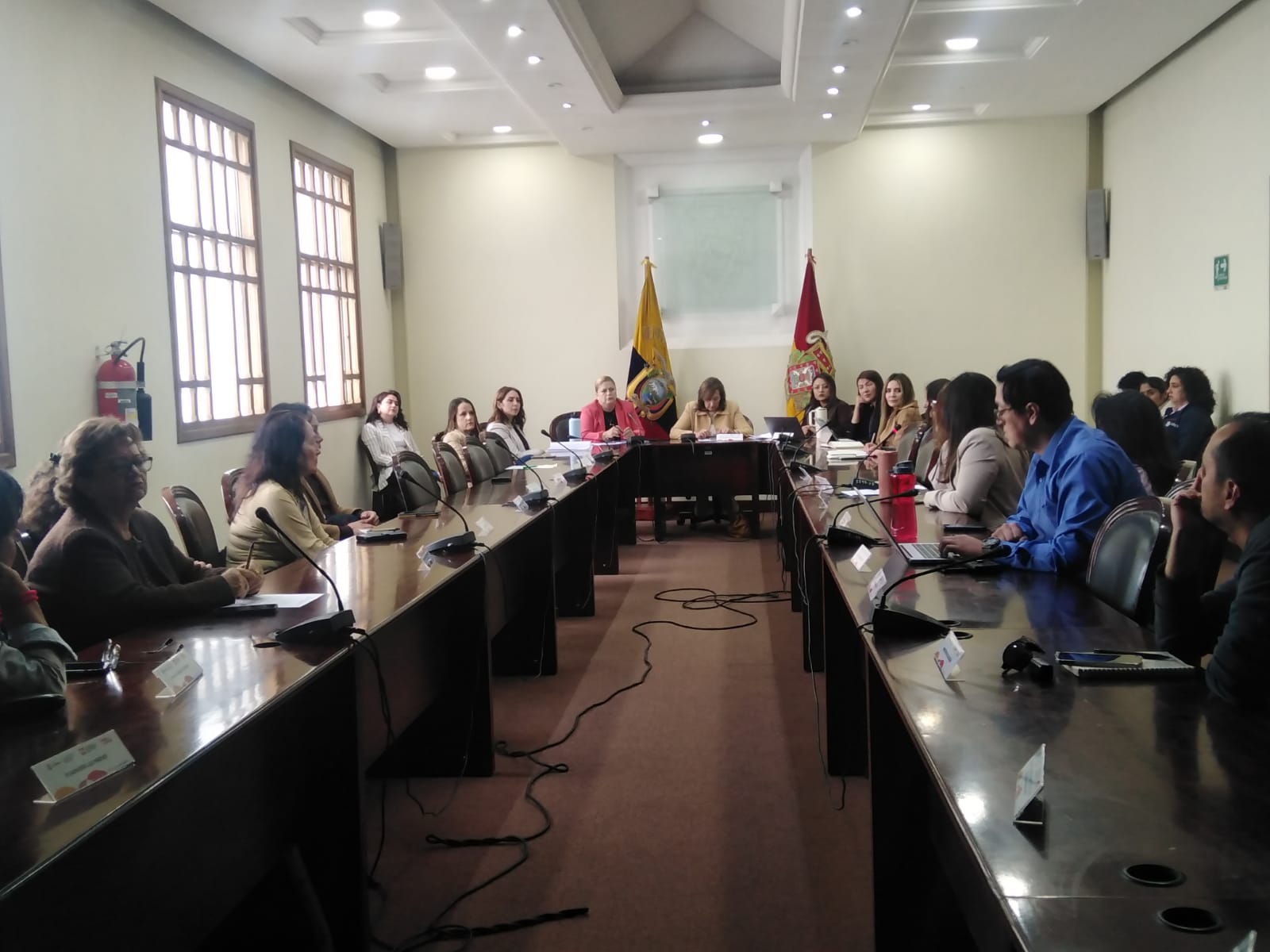 Reunión ordinaria de la Mesa Cantonal para la Erradicación de la Violencia de Género contra las Mujeres del cantón Cuenca.