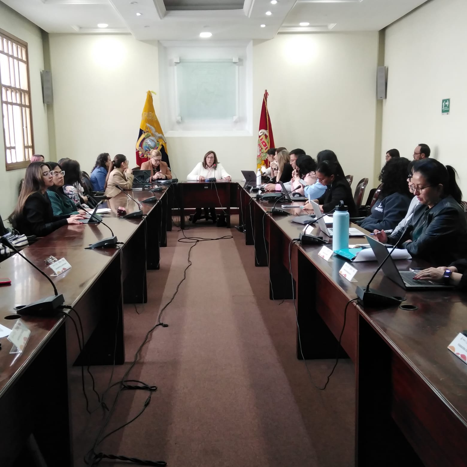 Reunión ordinaria de la Mesa Cantonal para la Erradicación de la Violencia de Género contra las Mujeres del cantón Cuenca.