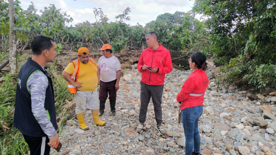 Saturación del cauce de río y recomendaciones de prevención