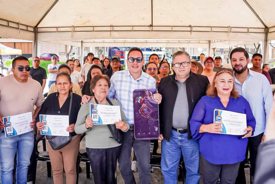  Se realizó la entrega de la Alarma Comunitaria en el barrio El Tejar