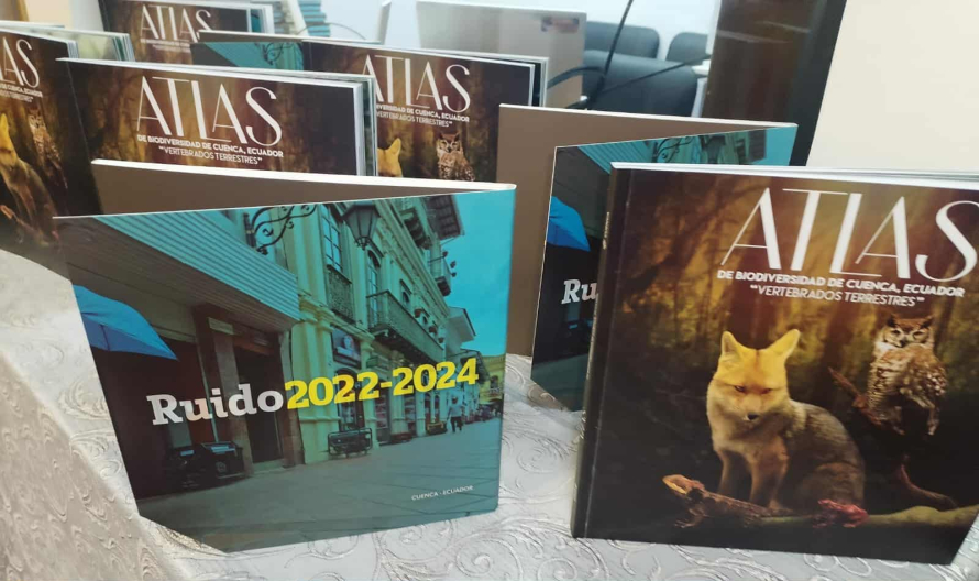 La Alcaldía de Cuenca a través de la Comisión de Gestión Ambiental (CGA) de Cuenca, realizó la presentación oficial de dos herramientas clave para la gestión y planificación ambiental del cantón: el Atlas de Biodiversidad de Cuenca: Vertebrados Terrestres y el nuevo Mapa de Ruido Ambiente 2022-2024.