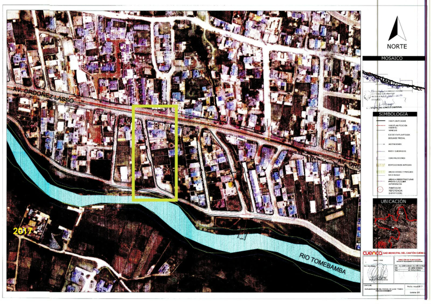El proyecto que se construye en la calle Ramón Cortázar, entre avenida Ordóñez Lasso y Tres de Noviembre, se desarrolla de acuerdo con la planificación urbana aprobada para el sector y con la normativa vigente sobre uso y ocupación del suelo.