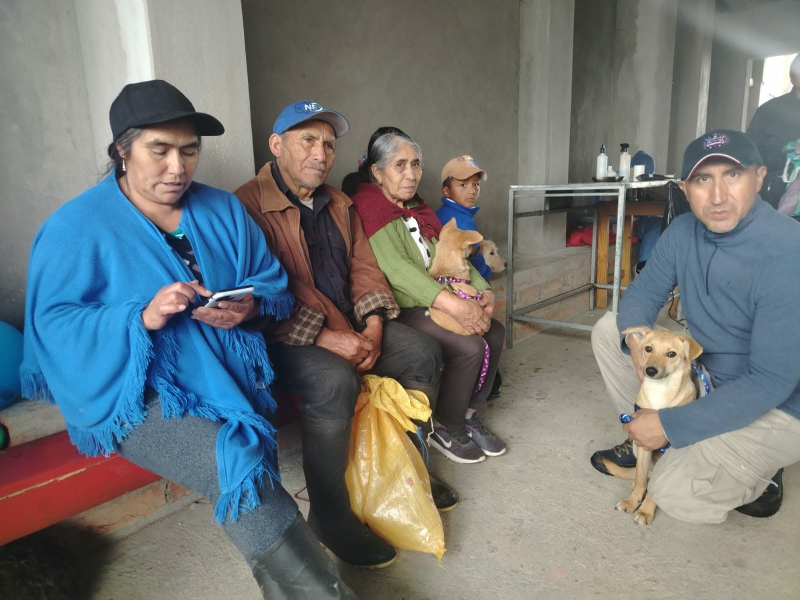 Esterilización de mascotas beneficia a más de 50 animales en Molleturo