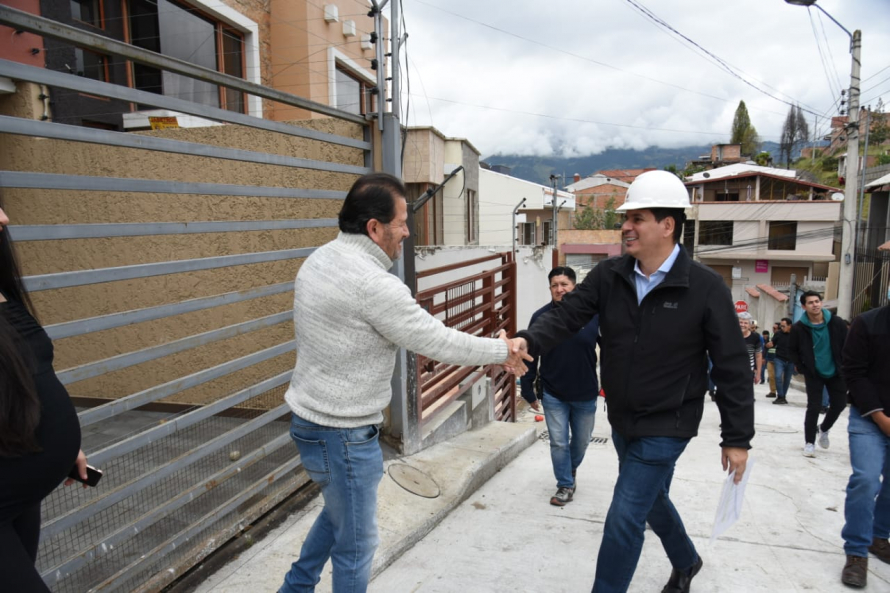 En el sector El Sarar 205 vecinos se beneficiarán de sus calles pavimentadas