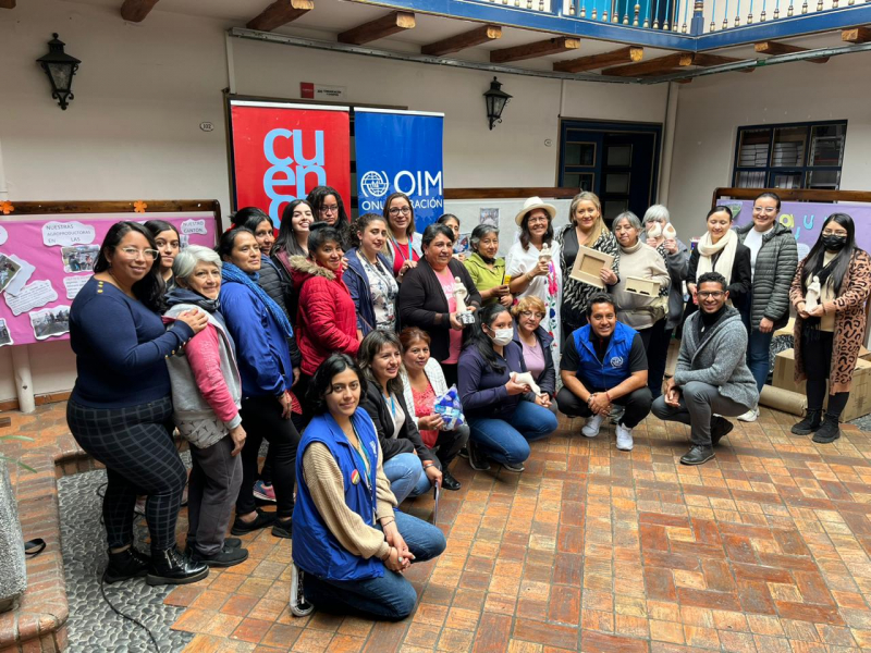 OIM apoya a programa  de empoderamiento de mujeres “Casa de la Mujer”