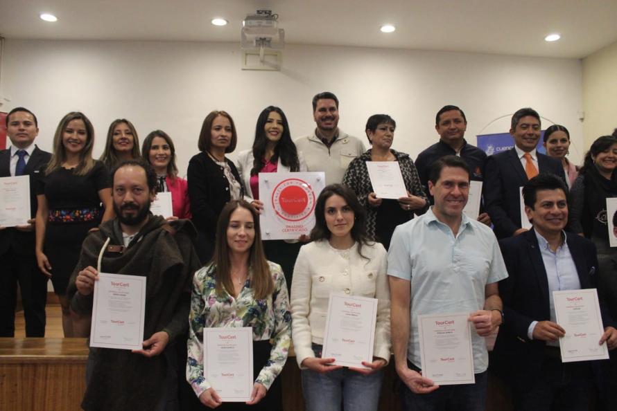     Cuenca recibió la Recertificación de Destino Sostenible TOURCERT 2023 