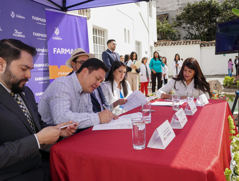 La Alcaldía de Cuenca, a través de su Empresa Pública Municipal Farmasol EP, inauguró un nuevo punto de atención Farmasol, ubicado en la calle Tomás Ordoñez 10-40 entre Lamar y Gran Colombia, al interior de CEMBLAS.   