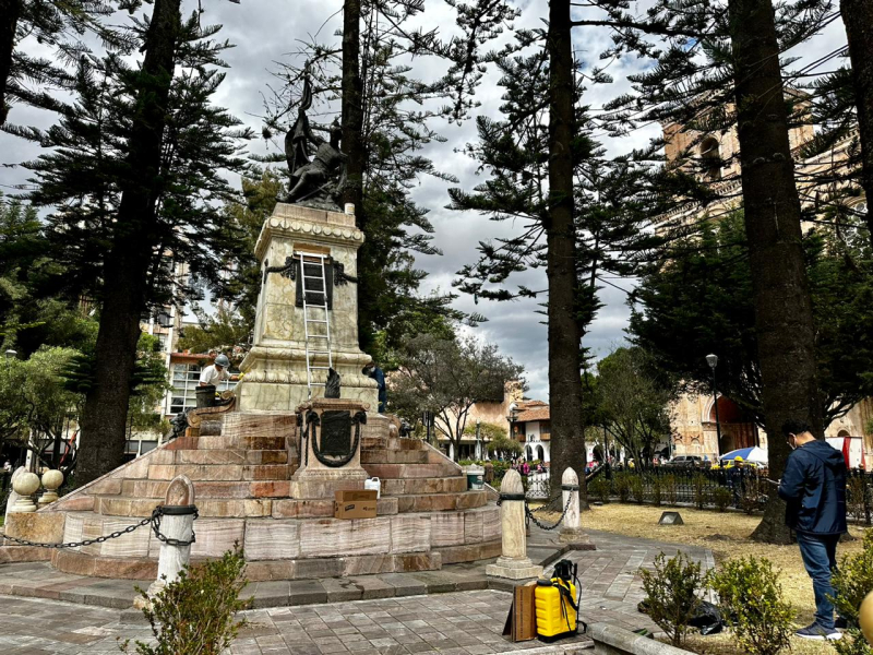 Este martes 8 de agosto, la Dirección General de Áreas Históricas de la municipalidad de Cuenca iniciará labores de mantenimiento de los diferentes monumentos ubicados tanto en la zona central como periférica de la urbe.