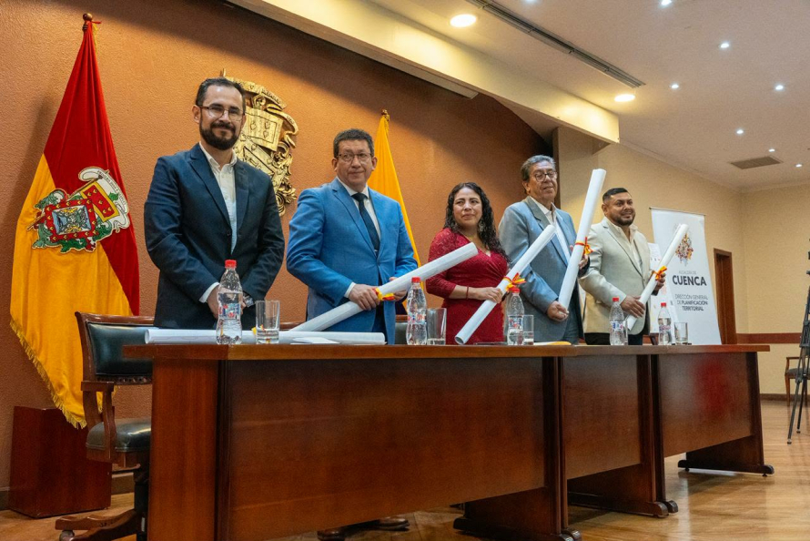  Se fortalece la planificación territorial con la entrega gratuita del plano físico actualizado de la ciudad de Cuenca y sus cabeceras parroquiales
