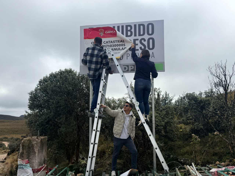 El Gobierno Autónomo Descentralizado Municipal de Cuenca notificó formalmente a la empresa DPMECUADOR S.A. por instalar publicidad exterior sin contar con el permiso correspondiente, en contravención a la ordenanza que regula esta actividad en el cantón. 