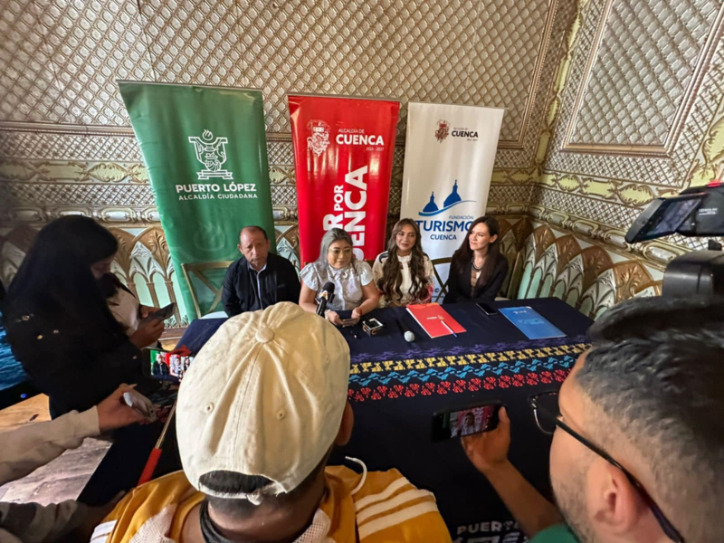 Con una jornada llena de música, danzas y sabores del mar, Puerto López trajo hasta Cuenca la fuerza de su identidad y el espíritu del XXVII Festival de Avistamiento de Ballenas, uno de los eventos turísticos más emblemáticos del Ecuador.