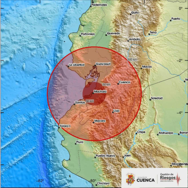 Comunicado Oficial  Dirección de Gestión de Riesgos Cuenca 🚨