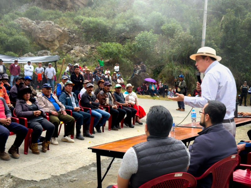 El diálogo siempre primará en la administración municipal, cuyo líder, Cristian Zamora ha demostrado su interés por obras y proyectos que den dignidad a la ruralidad.