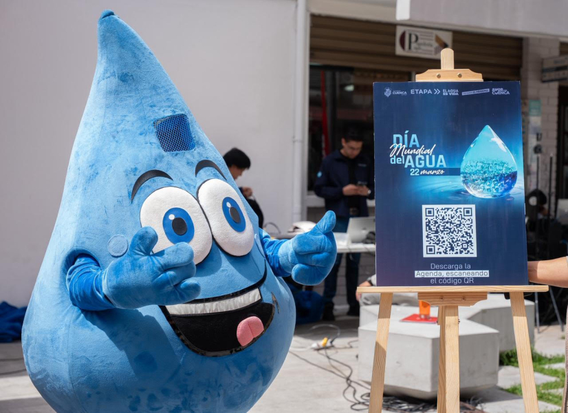  En el marco del Día Mundial del Agua, que se conmemora cada 22 de marzo, ETAPA EP, presentó su agenda conmemorativa 2026, cuyo objetivo es mantener viva la lucha por el agua a través de actividades que promuevan la conciencia ciudadana y la protección de las fuentes hídricas, alineadas al enfoque internacional de este año: “Donde fluye el agua, crece la igualdad”.