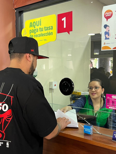 La Empresa Pública Municipal de Aseo de Cuenca - EMAC EP, informa a la ciudadanía que este domingo 29 de marzo se desarrollarán jornadas de atención ciudadana y recaudación de la tasa de recolección en las parroquias Baños, Sayausí y Santa Ana, en el horario de 09:00 a 13:00.